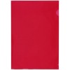 Папка-уголок пластиковая Durable А4+, толщина пластика 0,18 мм, прозрачная красная
